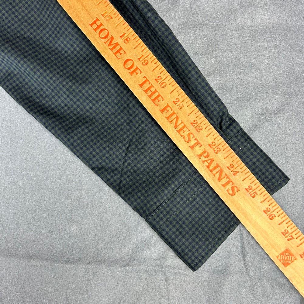 Jos. A. Bank Button Down Mens Large Green Gingham 1905 Modern Fit Shirt 64457 - Picture 5 of 10